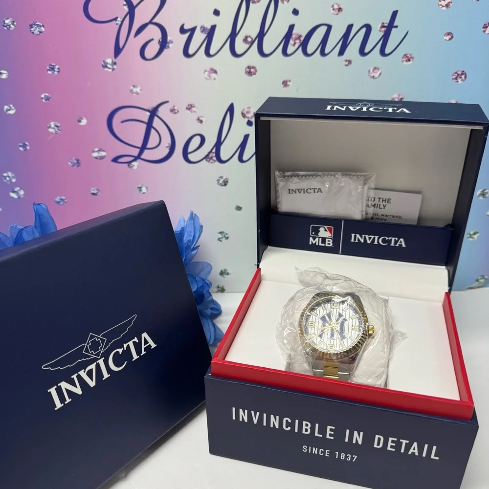 ⚾️NIB INVICTA SPECIALTY NY YANKEES WATCH
